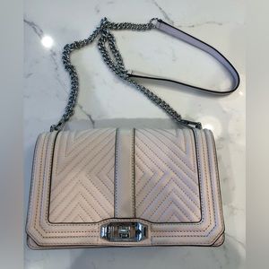 Rebecca Minkoff nude cross body purse